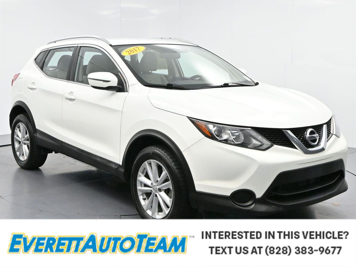 Used 2017 Glacier White Nissan SV image 1