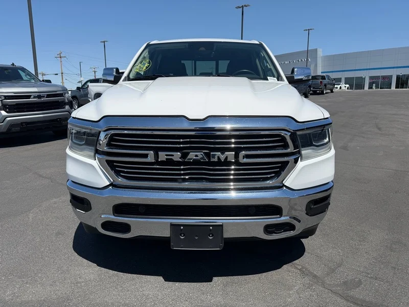 Used 2022 Bright White Clea Ram Laramie image 8