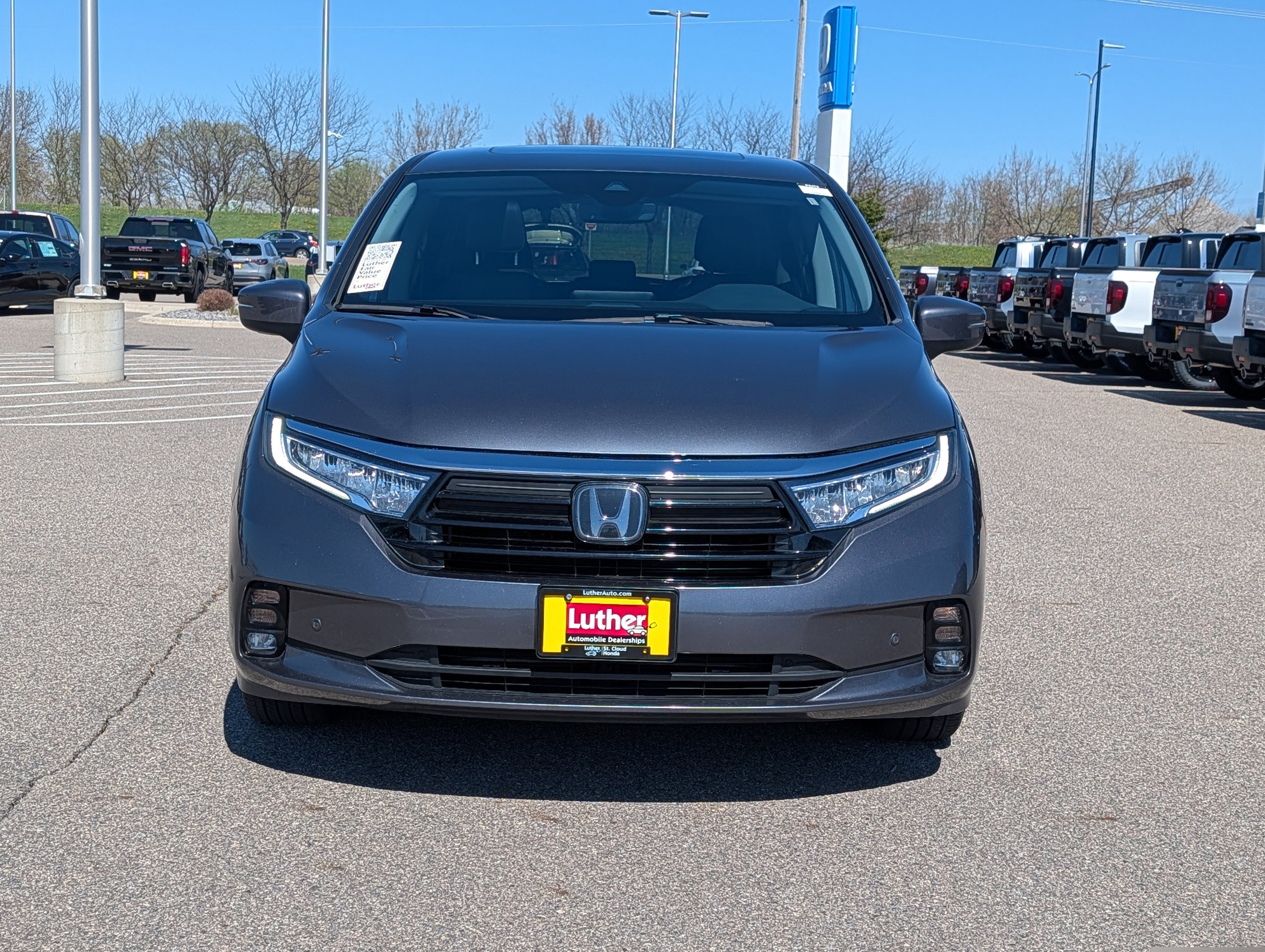 Used 2024 Honda Odyssey Touring with VIN 5FNRL6H81RB028982 for sale in Waite Park, Minnesota