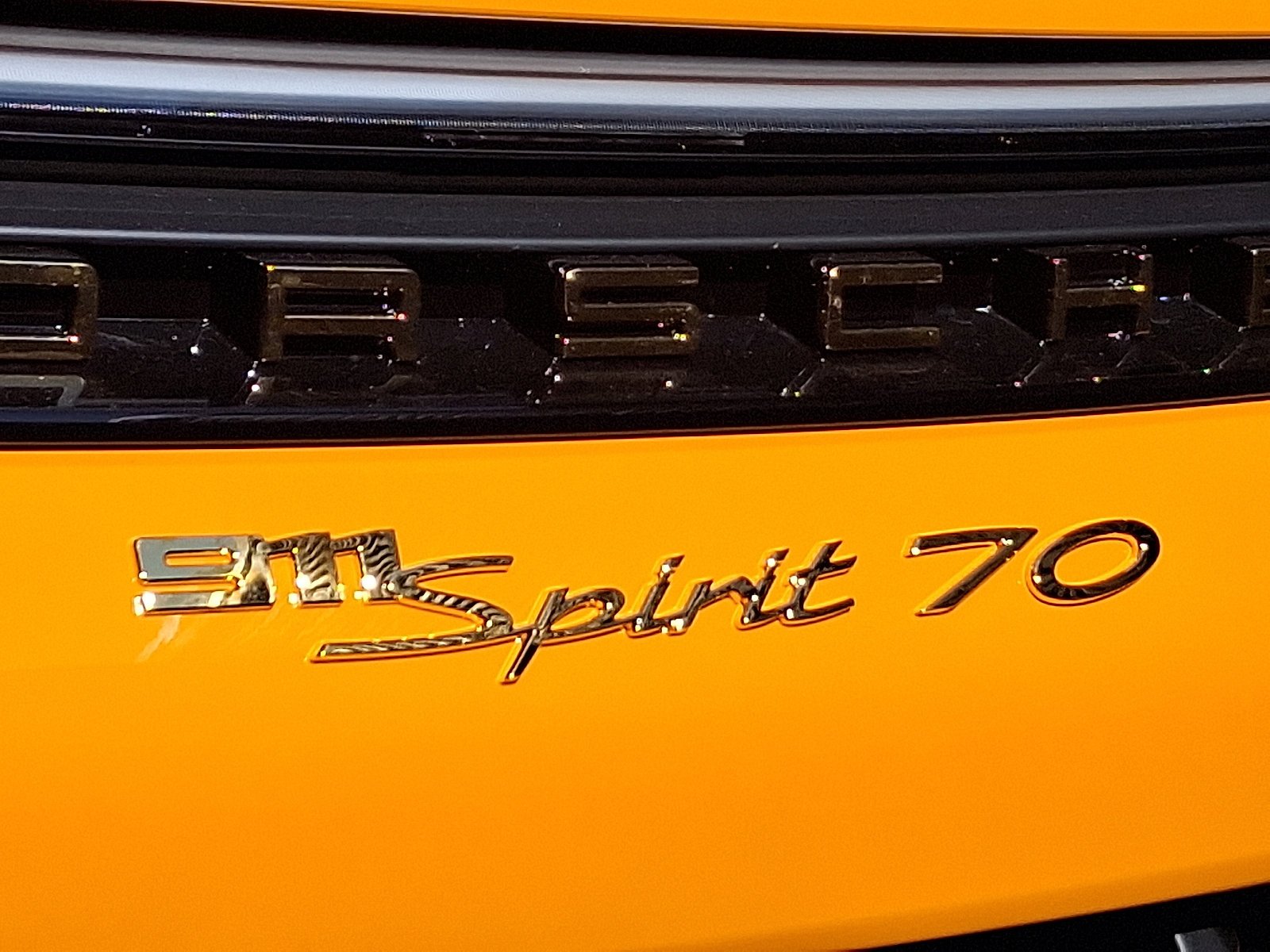 New 2026 Paint to Sample: Signalorange Porsche Spirit 70 image 25