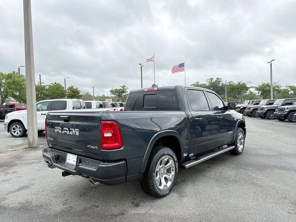 New 2026 Forged Blue Metallic Exterior Paint RAM Big Horn/Lone Star image 3