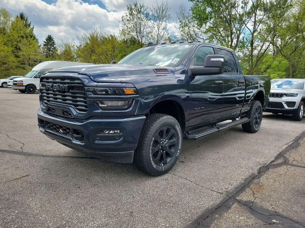New 2026 Forged Blue Metallic Exterior Paint RAM Big Horn image 3
