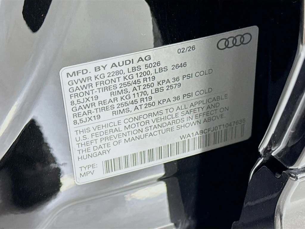 New 2026 Black Audi  image 34