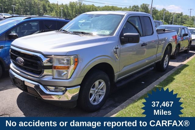 Used 2022 Silver Metallic Ford XLT image 1