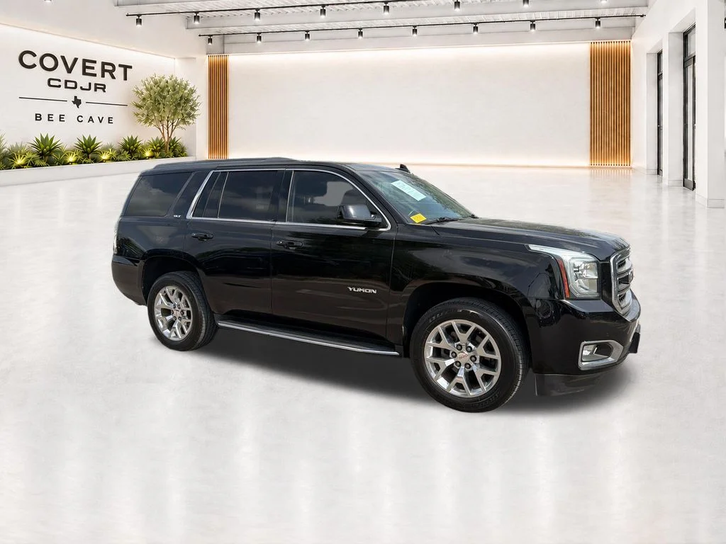 Used 2017 Black GMC SLT image 15