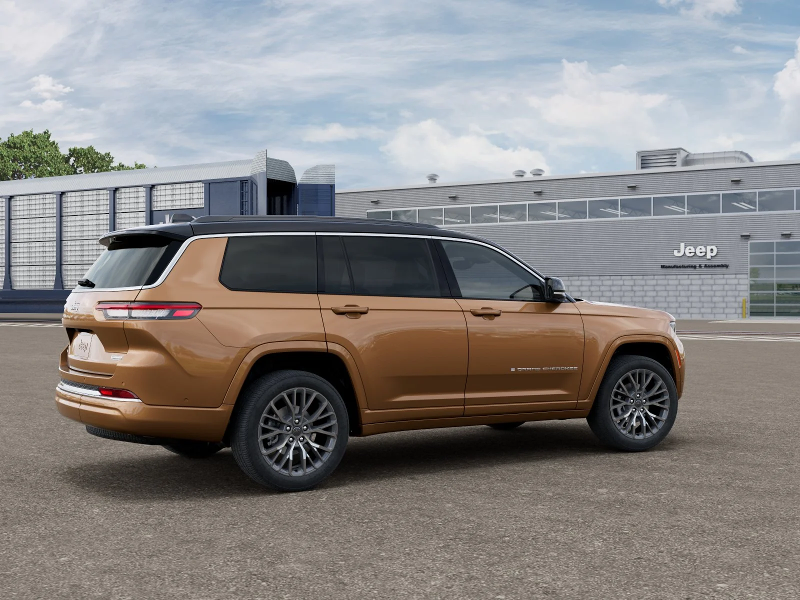 New 2027 Copper Shino Metallic Clear-Coat Paint Jeep Summit image 2