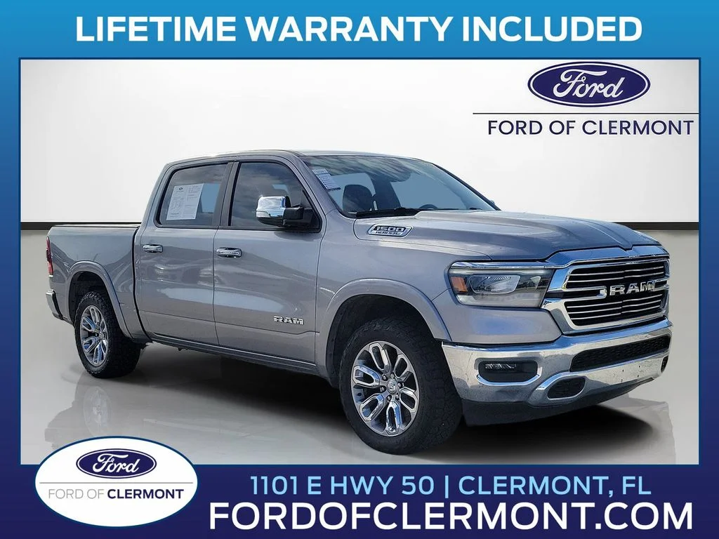 Used 2020 Billet Silver Metallic Ram Laramie image 1
