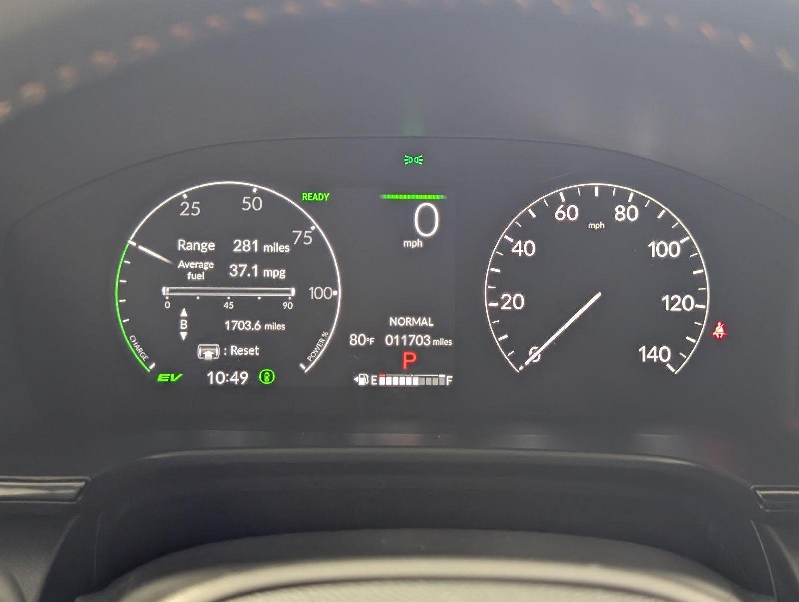 Certified Used 2026 Meteorite Gray Metallic Honda AWD Sport Hybrid image 18