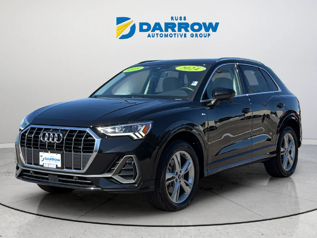 Certified Used 2024 Black Audi Premium image 1