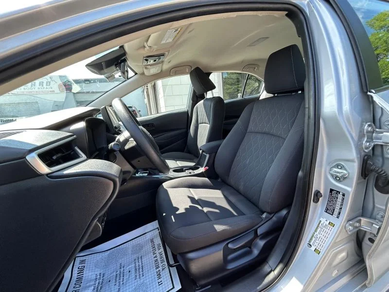 Used 2023 Silver Toyota LE Sedan 4D image 41