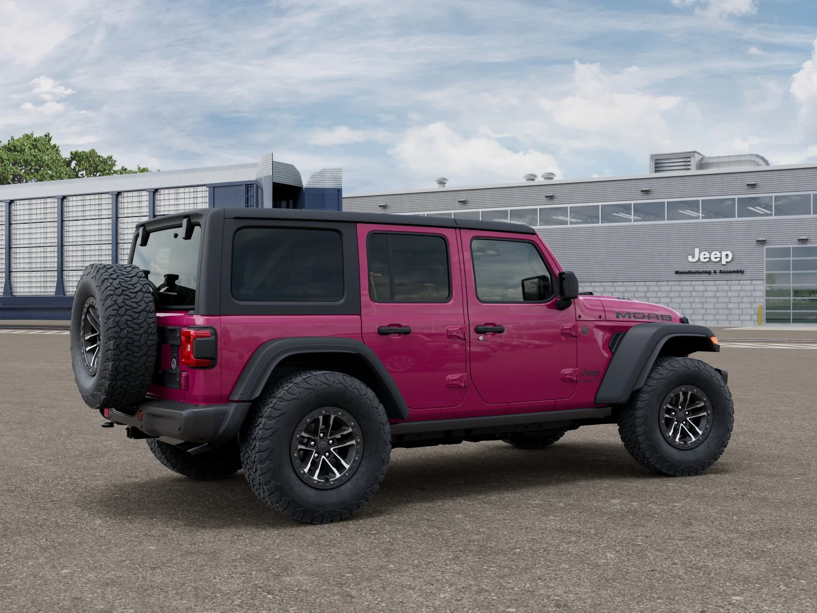 New 2026 Tuscadero Pearl-Coat Exterior Paint Jeep Willys image 4