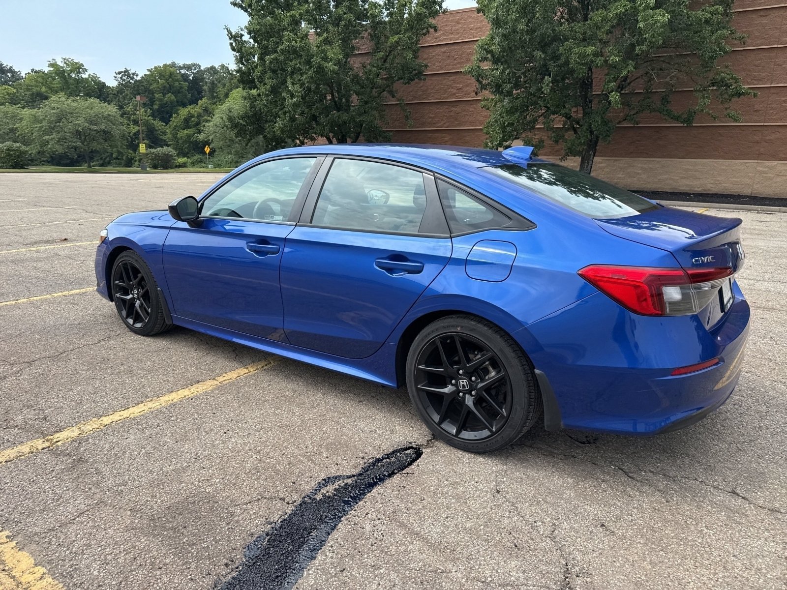 Certified Used 2023 Aegean Blue Metallic Honda Sport image 32