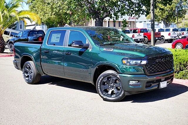 New 2026 Serrano-Green Metallic Exterior Paint RAM Big Horn/Lone Star image 3