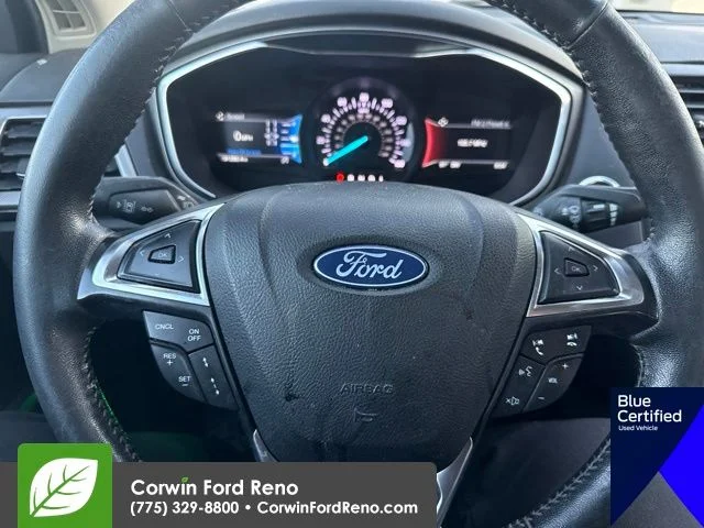 Used 2020 Alto Blue Metallic Tinted Clearcoat Ford SE image 17