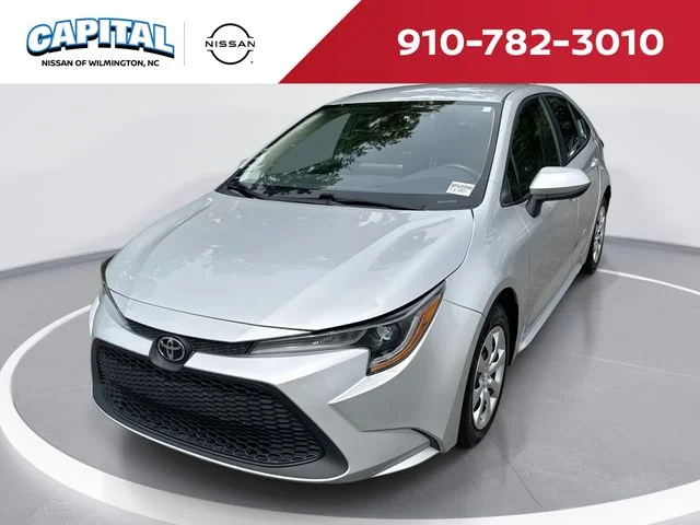Used 2022 Silver Toyota LE image 1