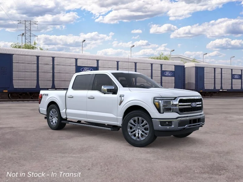 New 2026 Star White Metallic Tri-Coat Ford Lariat® image 7