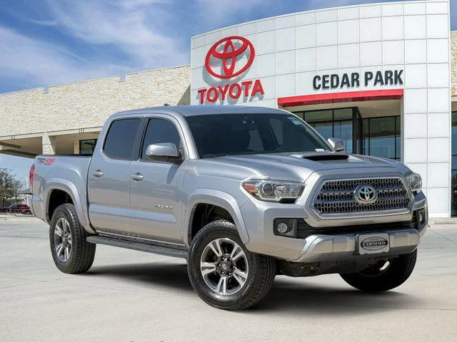 Certified Used 2017 SILVER SKY METALLIC Toyota TRD Sport image 1