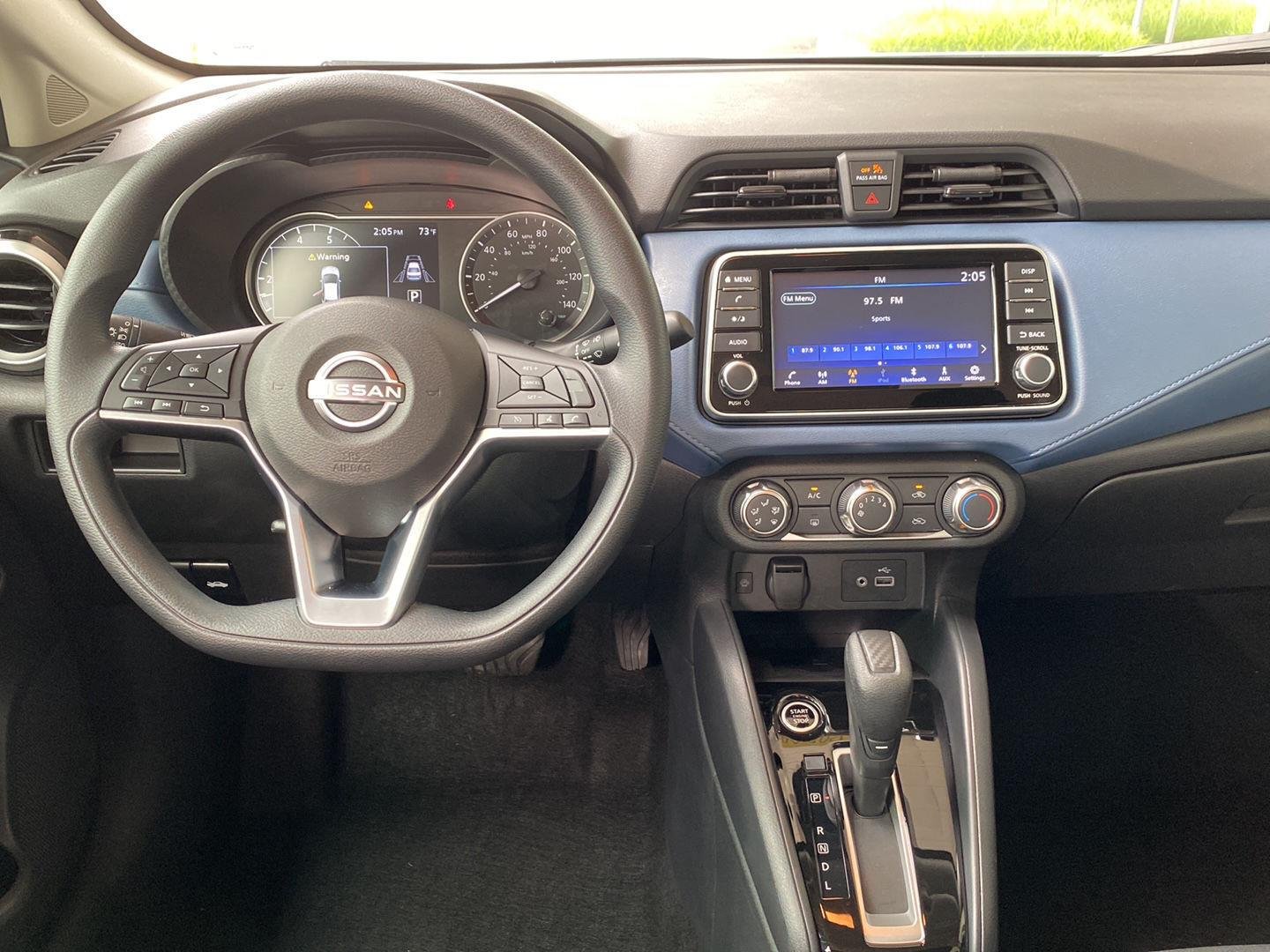 Certified Used 2025 Aspen White Tricoat Nissan SV image 17