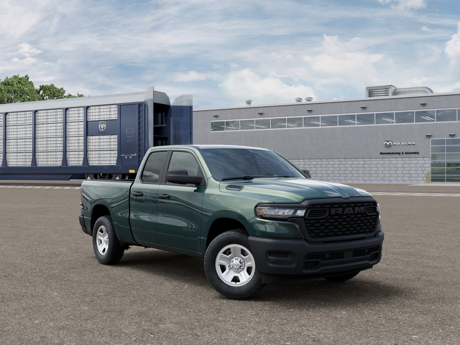 New 2026 Serrano-Green Metallic Exterior Paint RAM  image 3