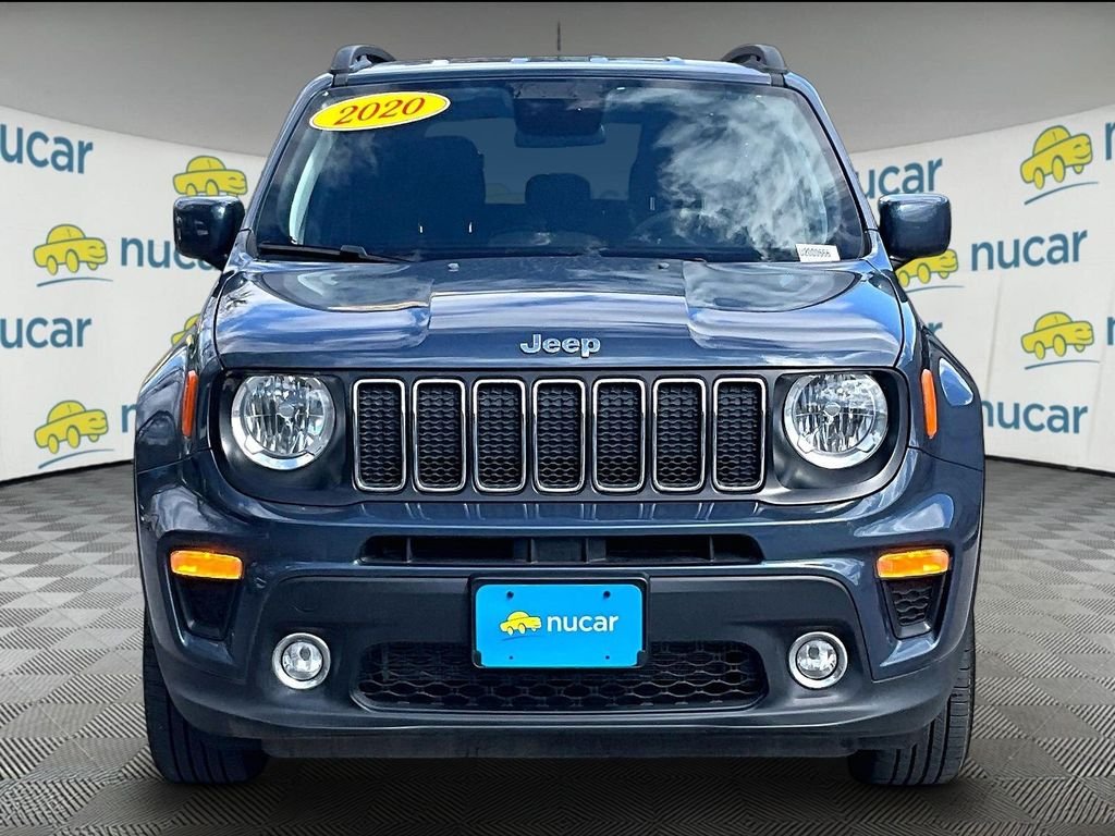 Used 2020 Slate Blue Pearlcoat Jeep Latitude image 2