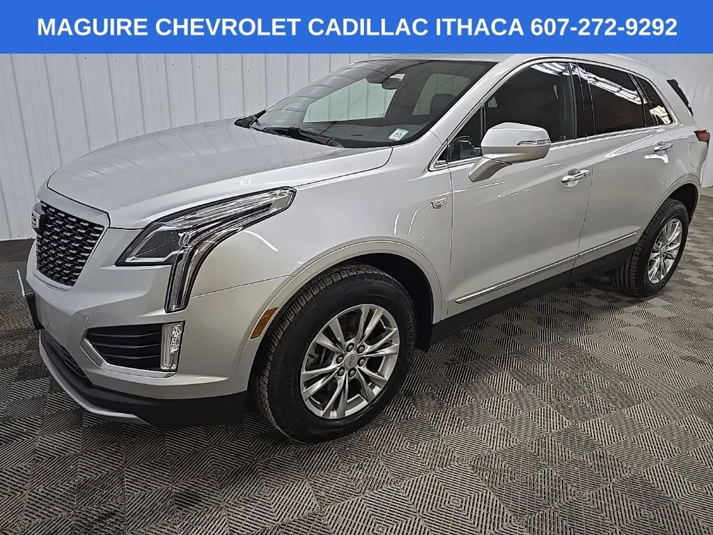 Used 2020 RADIANT SILVER METALLIC Cadillac Premium Luxury AWD image 8