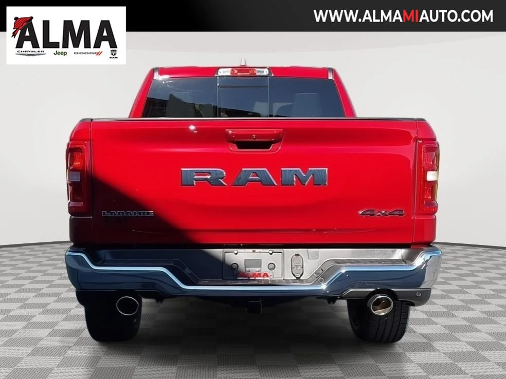 New 2027 Molten Red Pearl-Coat Exterior Paint RAM Laramie image 4