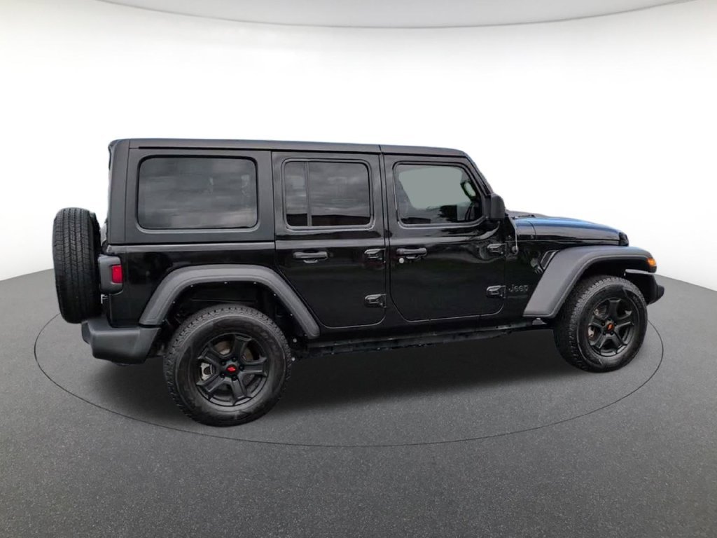 Certified Used 2022 Black Jeep Unlimited Sport S image 5