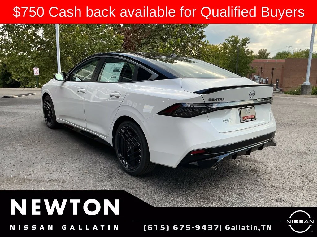 New 2027 Aspen White TriCoat / Super Black Two-tone Nissan SR image 7