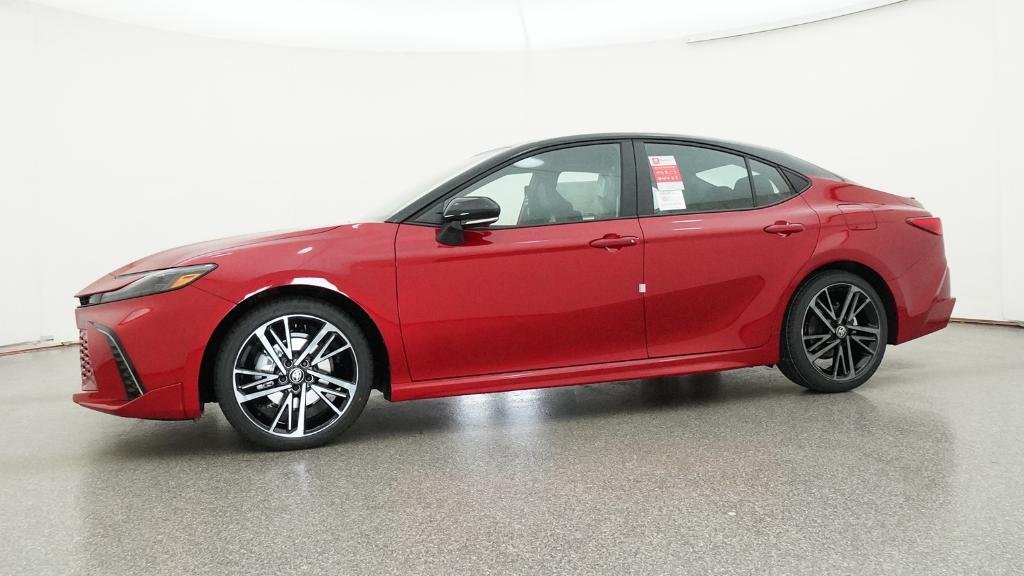 New 2026 Supersonic Red with Midnight Black Metallic roof Toyota XSE image 56
