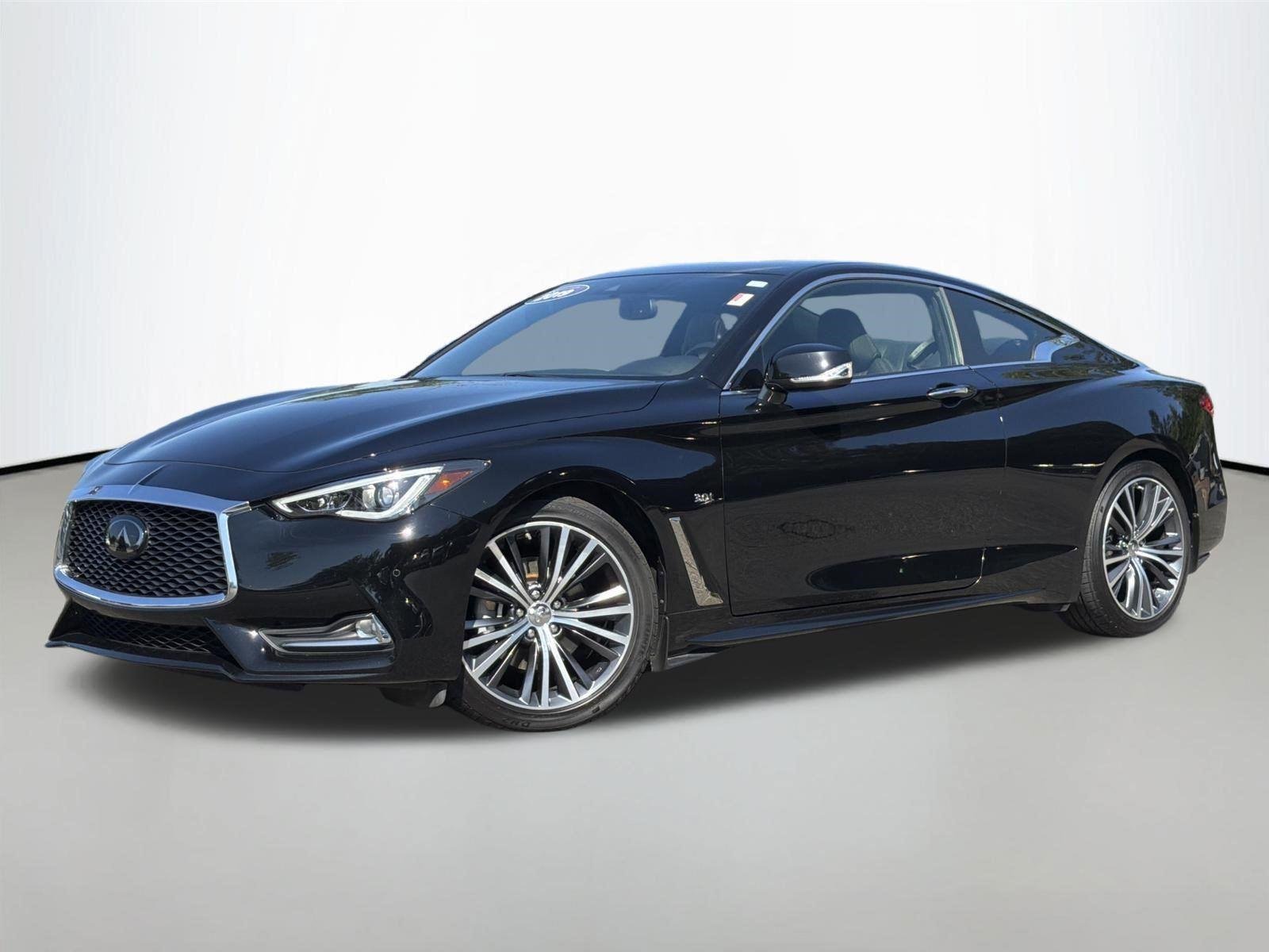Used 2019 Black Obsidian INFINITI 3.0t LUXE image 1