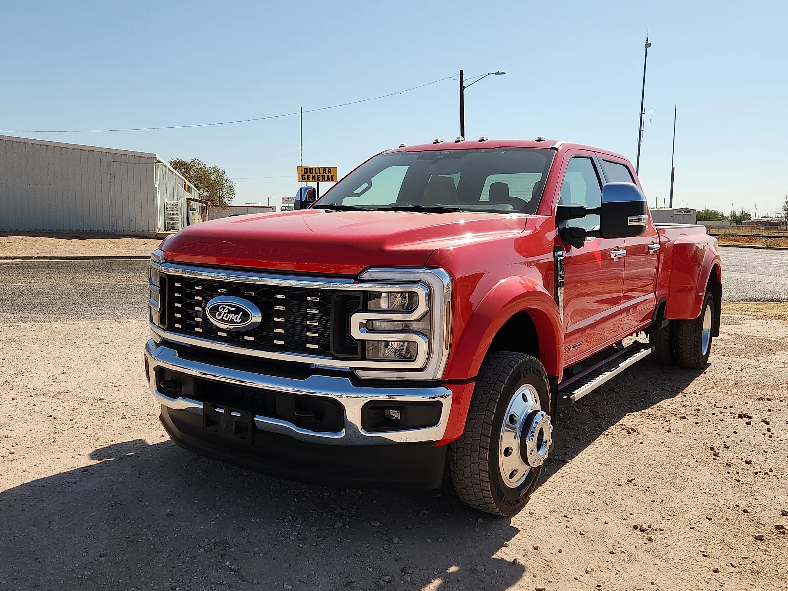 New 2027 Race Red Ford LARIAT image 3