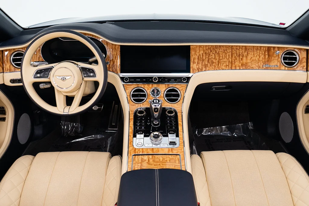 Certified Used 2023 Blue Crystal Bentley Azure Convertible image 31