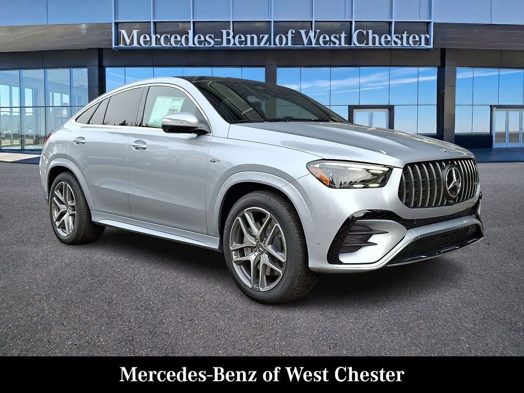 New 2026 Cirrus Silver Metallic Mercedes-Benz AMG® GLE 53 4MATIC+ Coupe image 1