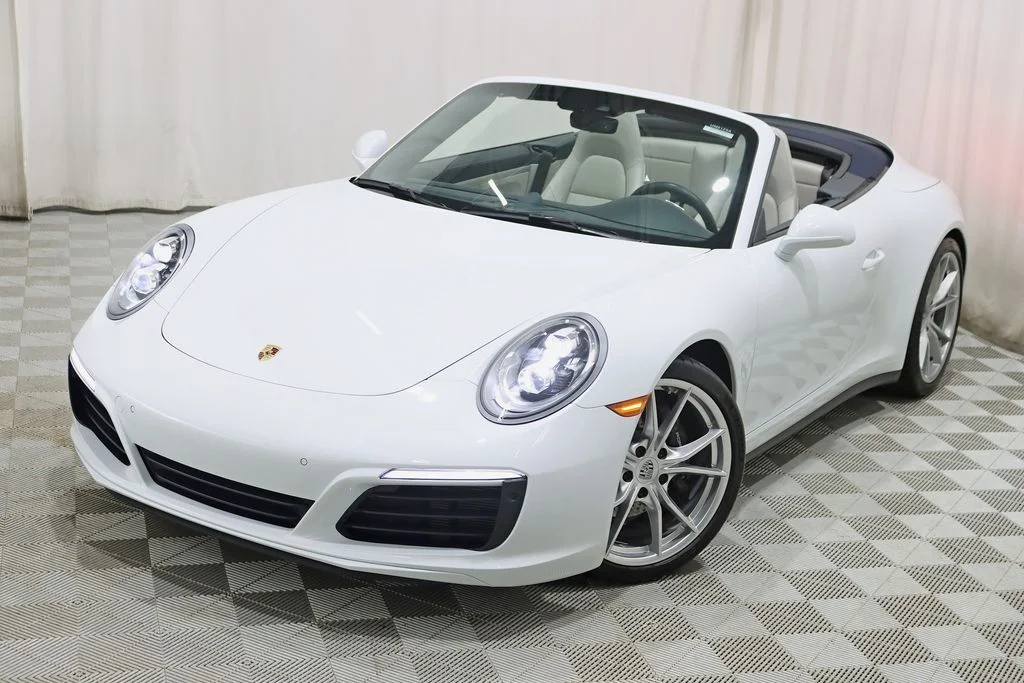 Used 2018 White Porsche Carrera 4 image 6