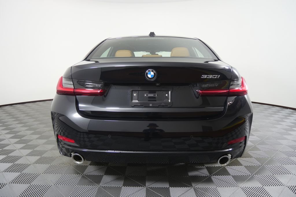 Certified Used 2025 Black Sapphire Metallic BMW 330i image 4