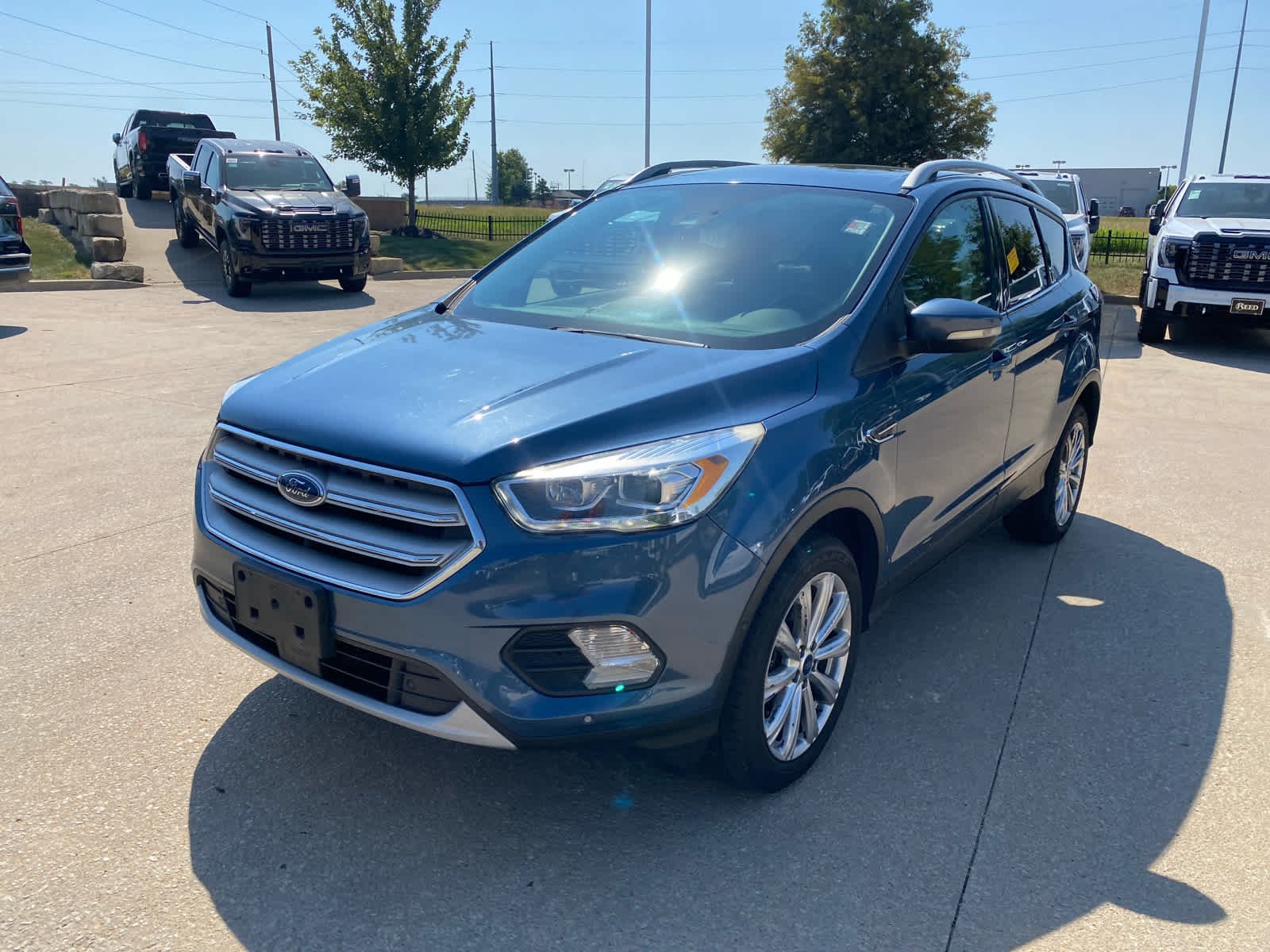 Used 2018 Ford Escape Titanium with VIN 1FMCU9J92JUC69156 for sale in Kansas City