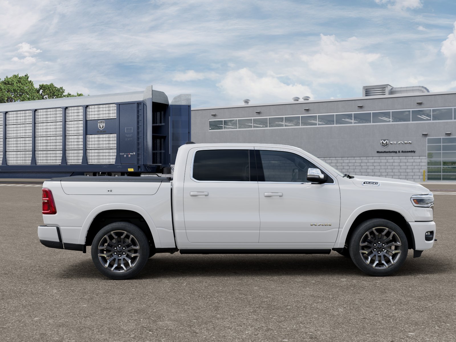 New 2027 Bright White Clear-Coat Exterior Paint RAM  image 12