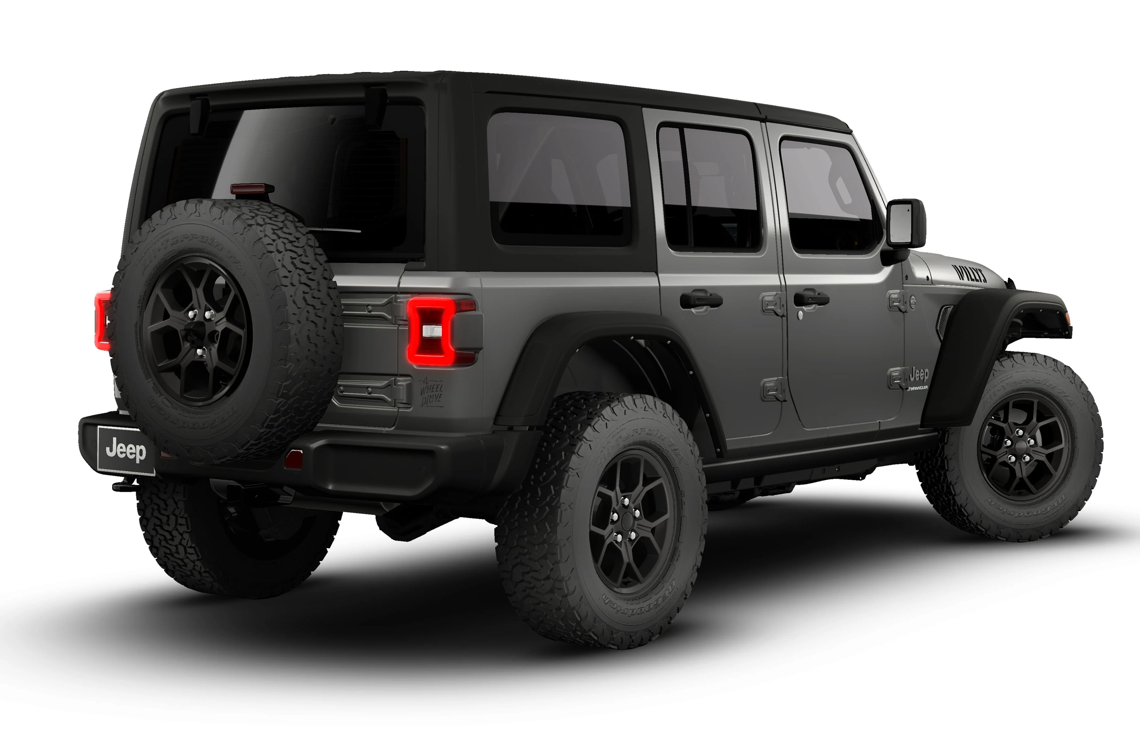New 2026 Granite Crystal Metallic Clear-Coat Exterior Paint Jeep Willys image 14