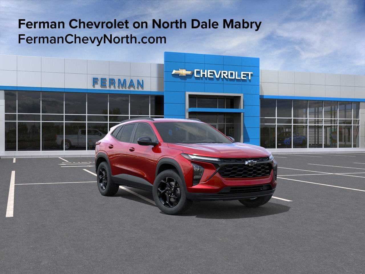Used 2026 Apex Red Chevrolet LT image 1