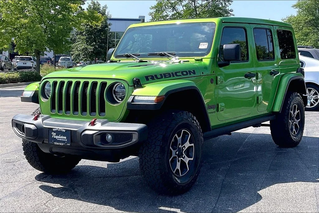 Used 2019 Green Jeep Unlimited Rubicon image 15