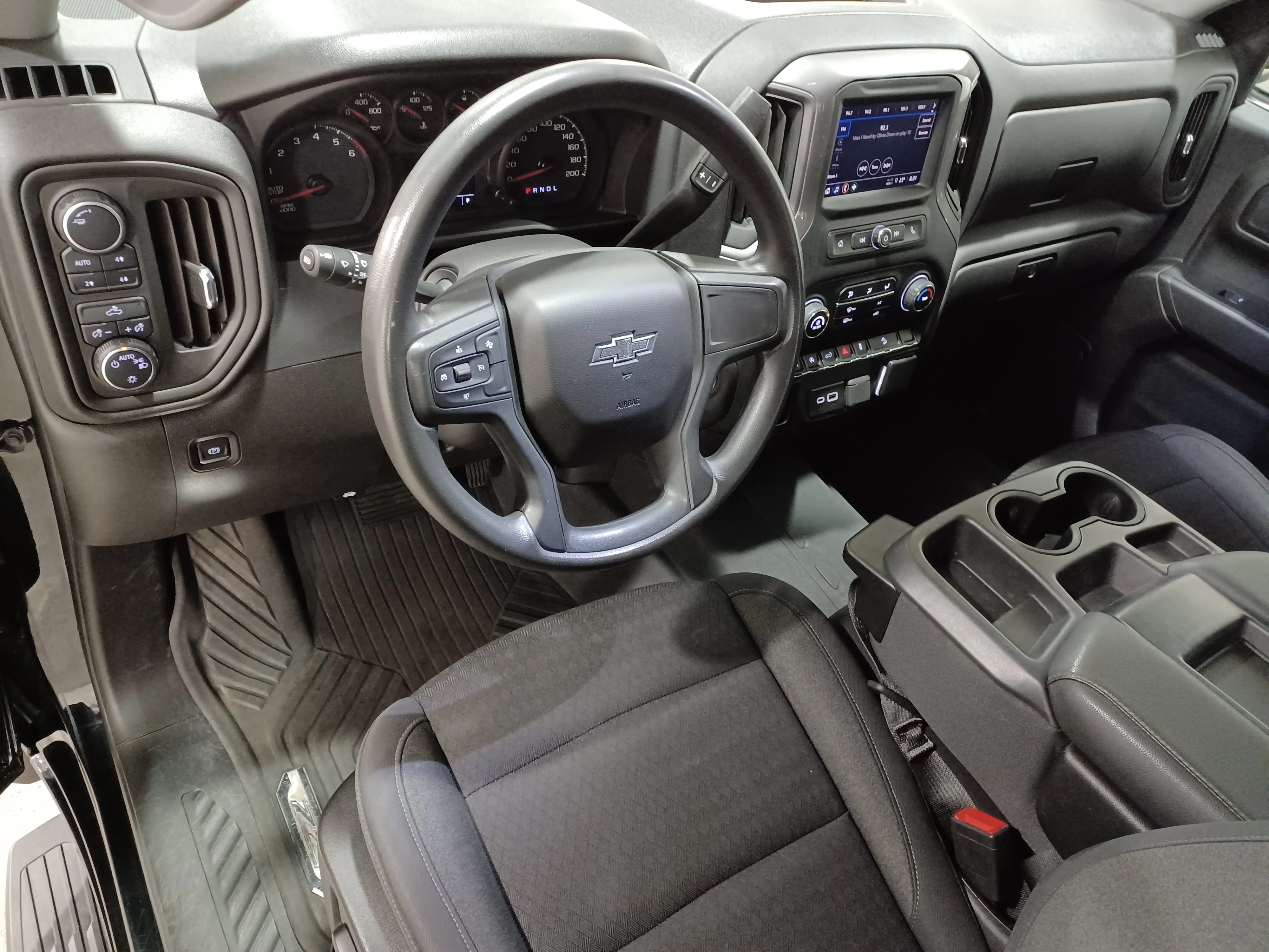 Used 2022 Black Chevrolet Custom Trail Boss 4WD*6 Pass | Adaptive Cruise | Remote Start | Tow Pkg | Park Assist | CarPlay image 12