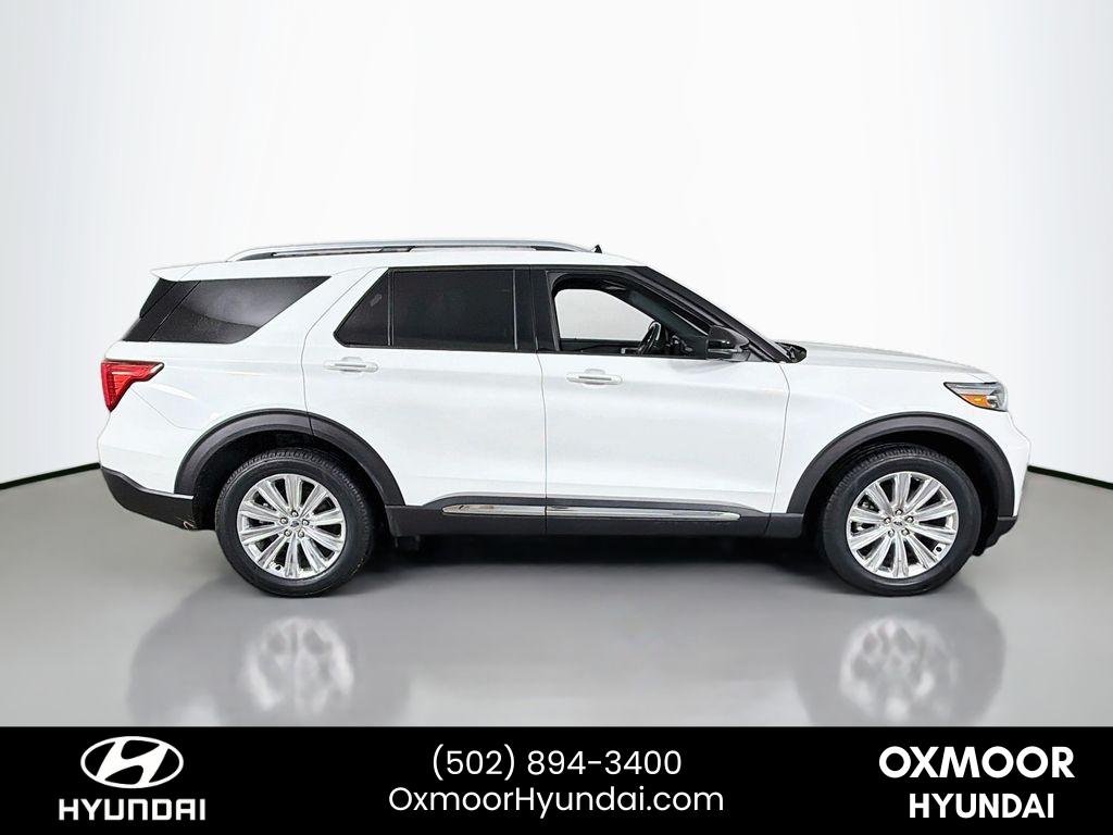 Used 2020 Star White Metallic Tri-Coat Ford Limited HYBRID image 8