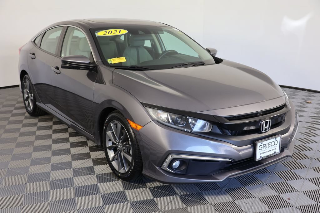 Used 2021 Modern Steel Metallic Honda EX image 5