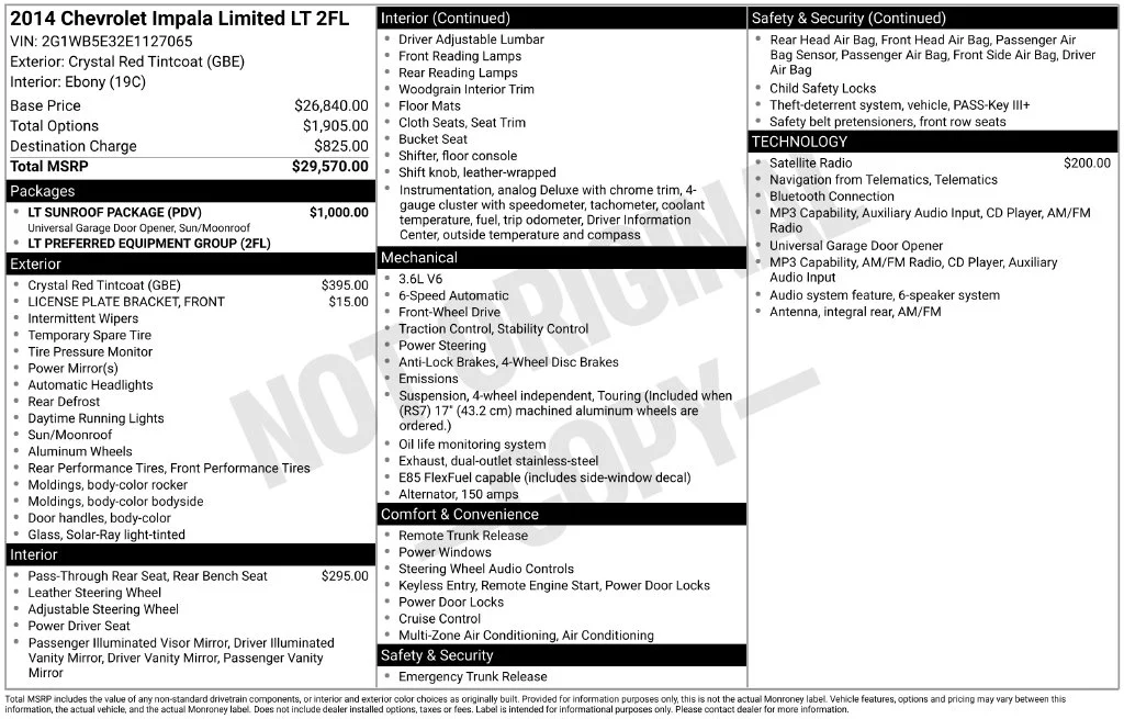 Used 2014 Red Chevrolet LT image 7
