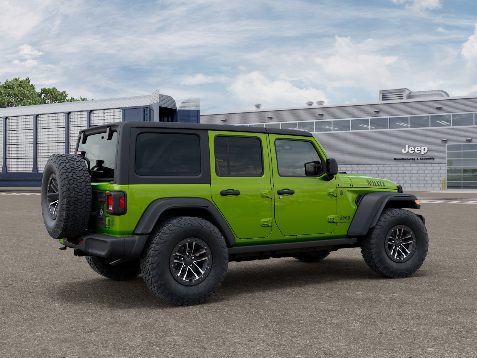 New 2026 Mojito Clear-Coat Exterior Paint Jeep Willys image 2