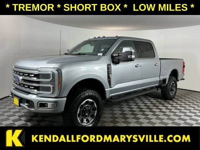 Pre-Owned 2023 Ford F-350SD Platinum 4WD 4D Crew Cab