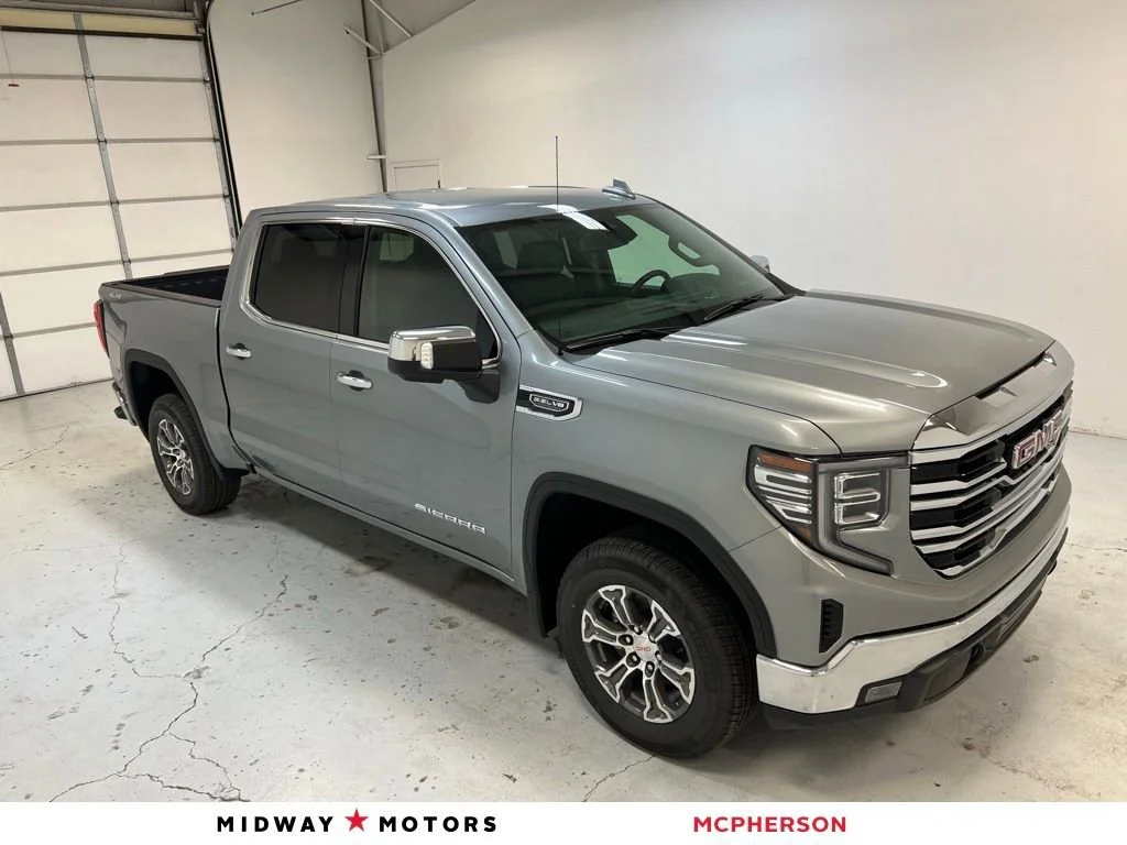 New 2026 Sterling Metallic GMC SLT image 1