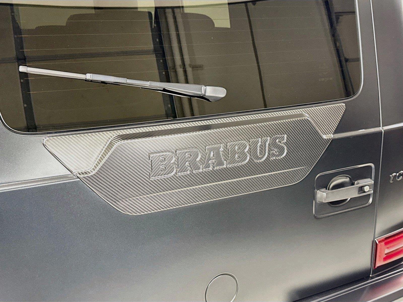 Used 2020 designo Night Black Magno Mercedes-Benz AMG® G 63 | Brabus Widebody | Factory Matte Black image 39