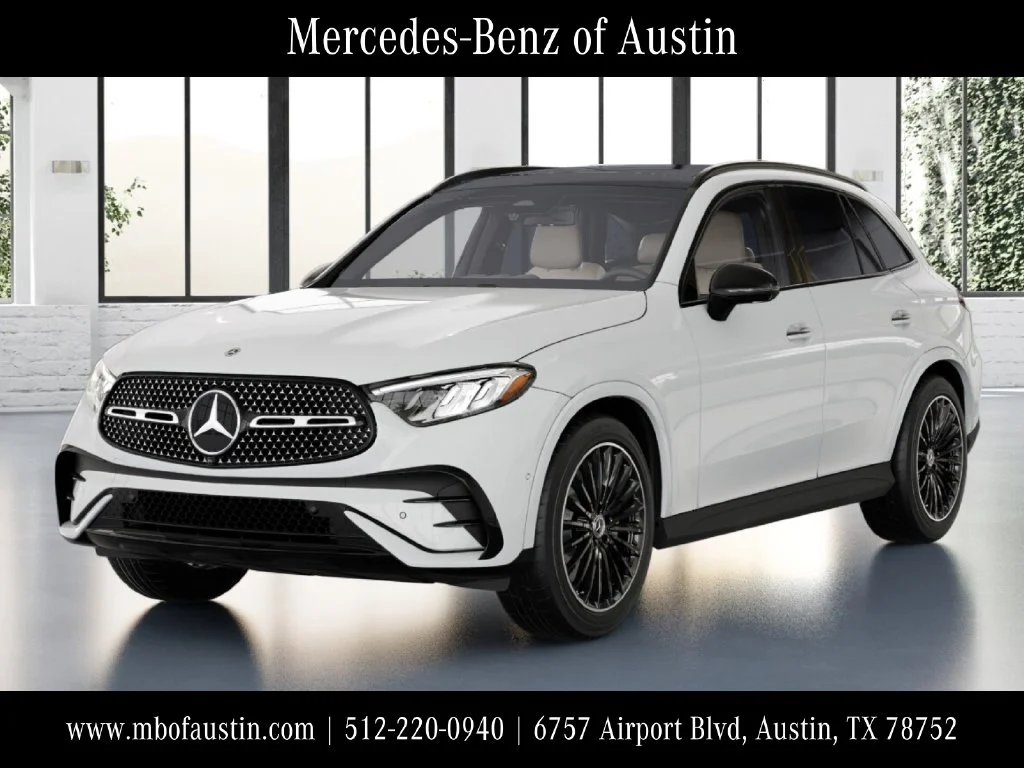 New 2027 White Mercedes-Benz GLC 300 image 1