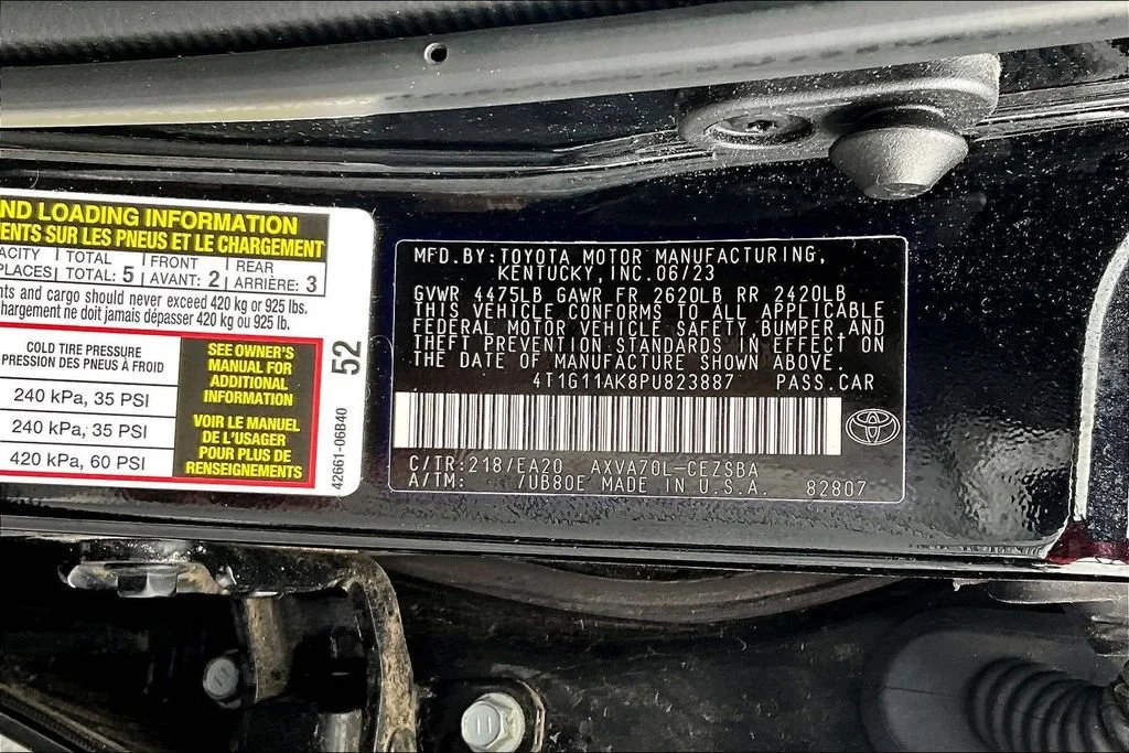 Used 2023 Black Toyota SE image 19